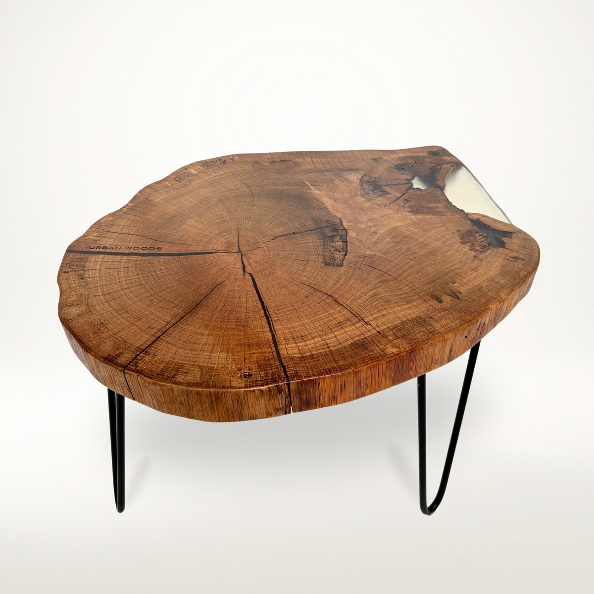 Couchtisch aus Eiche AX344 55cm
