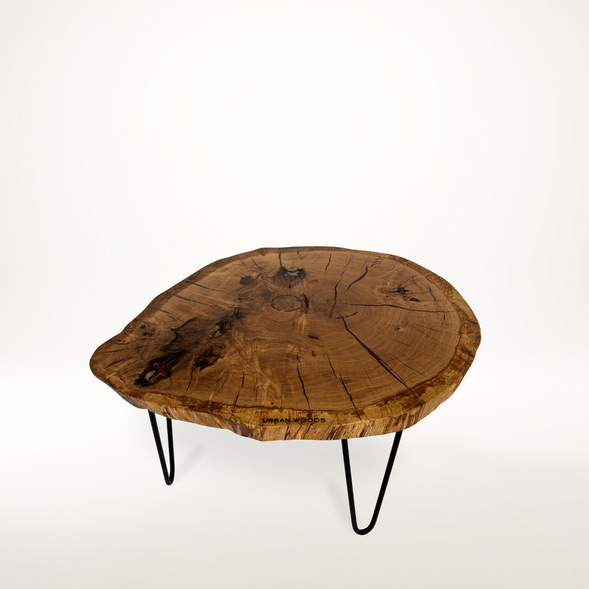 Couchtisch aus Eiche AX344 55cm