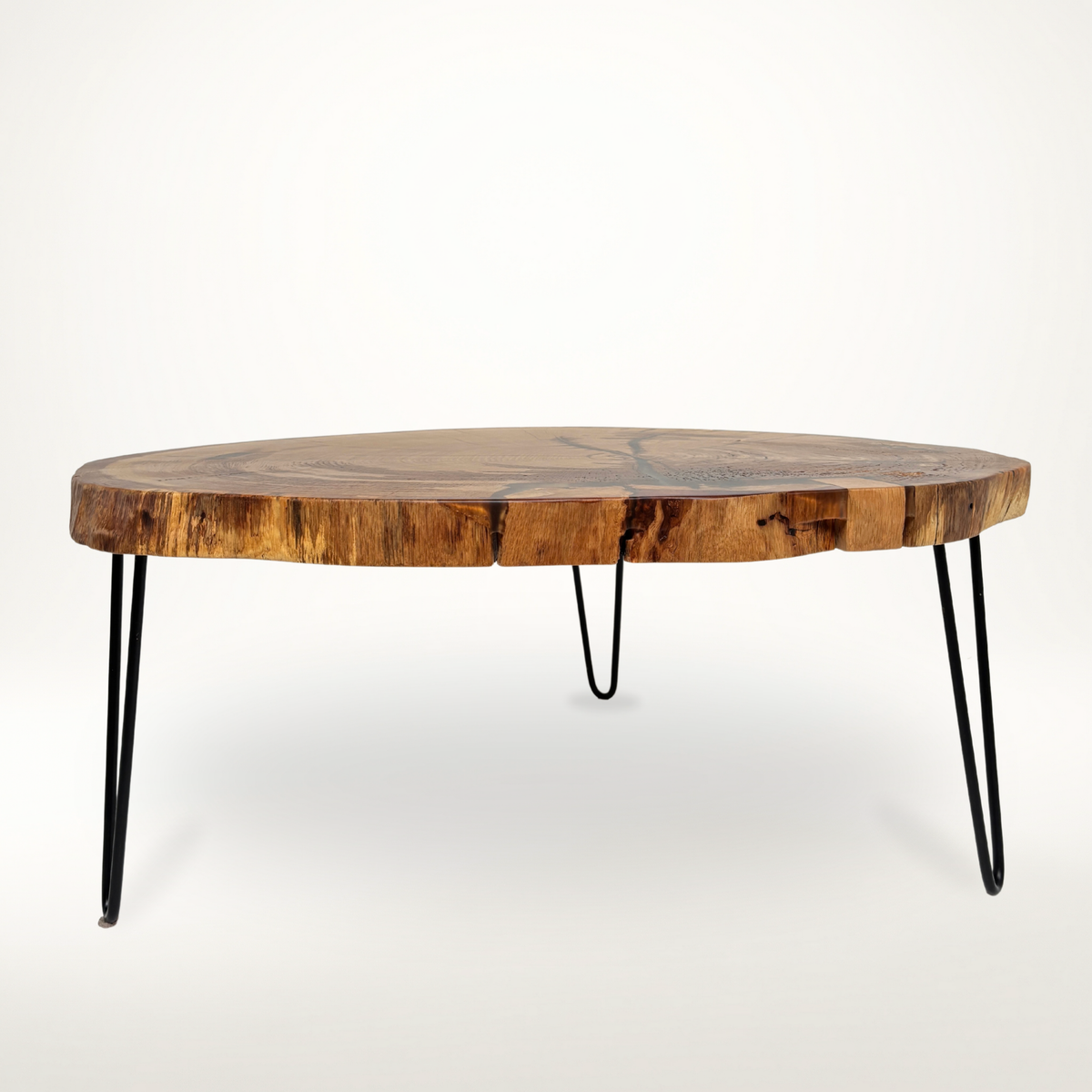 Couchtisch aus Eiche AX344 55cm