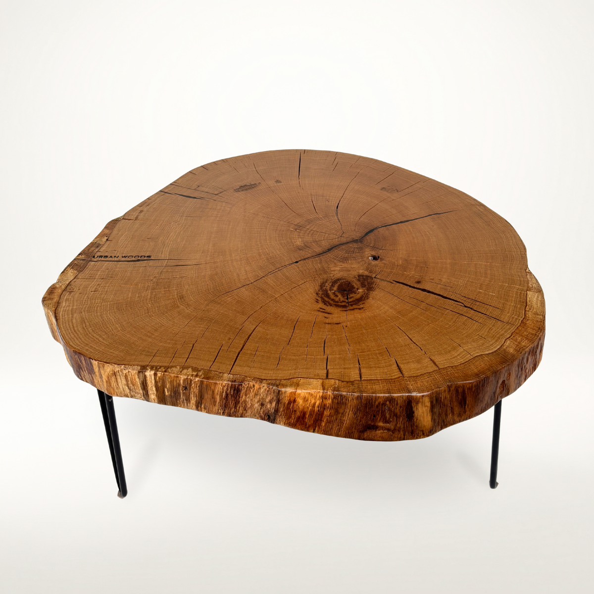 Couchtisch aus Eiche AX344 55cm