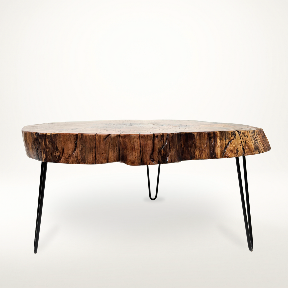 Couchtisch aus Eiche AX344 55cm