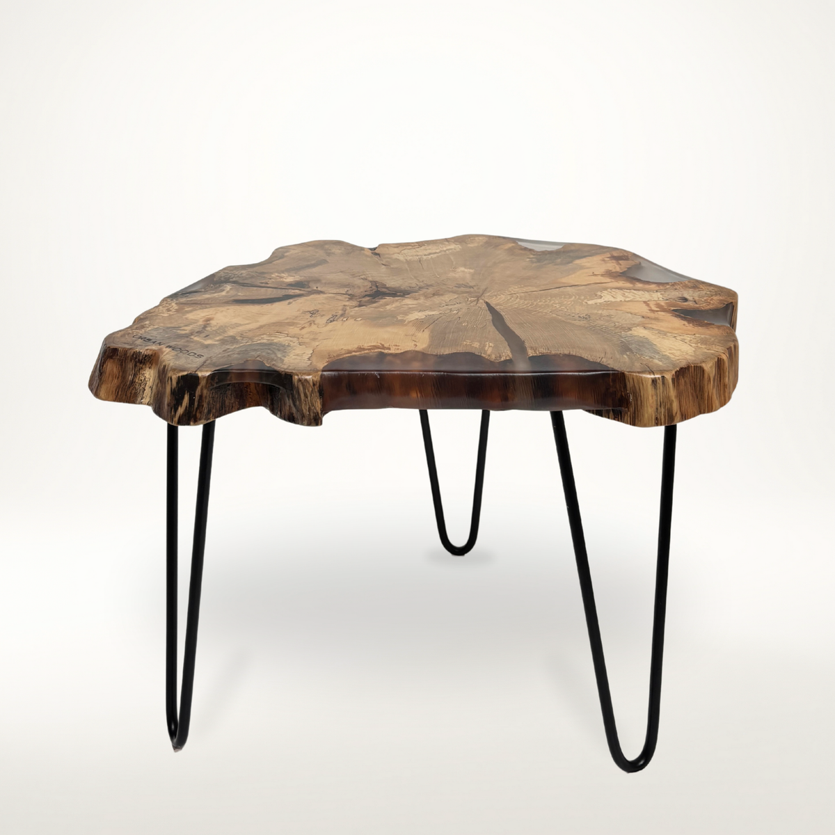 Couchtisch aus Hainbuche AX339 70cm