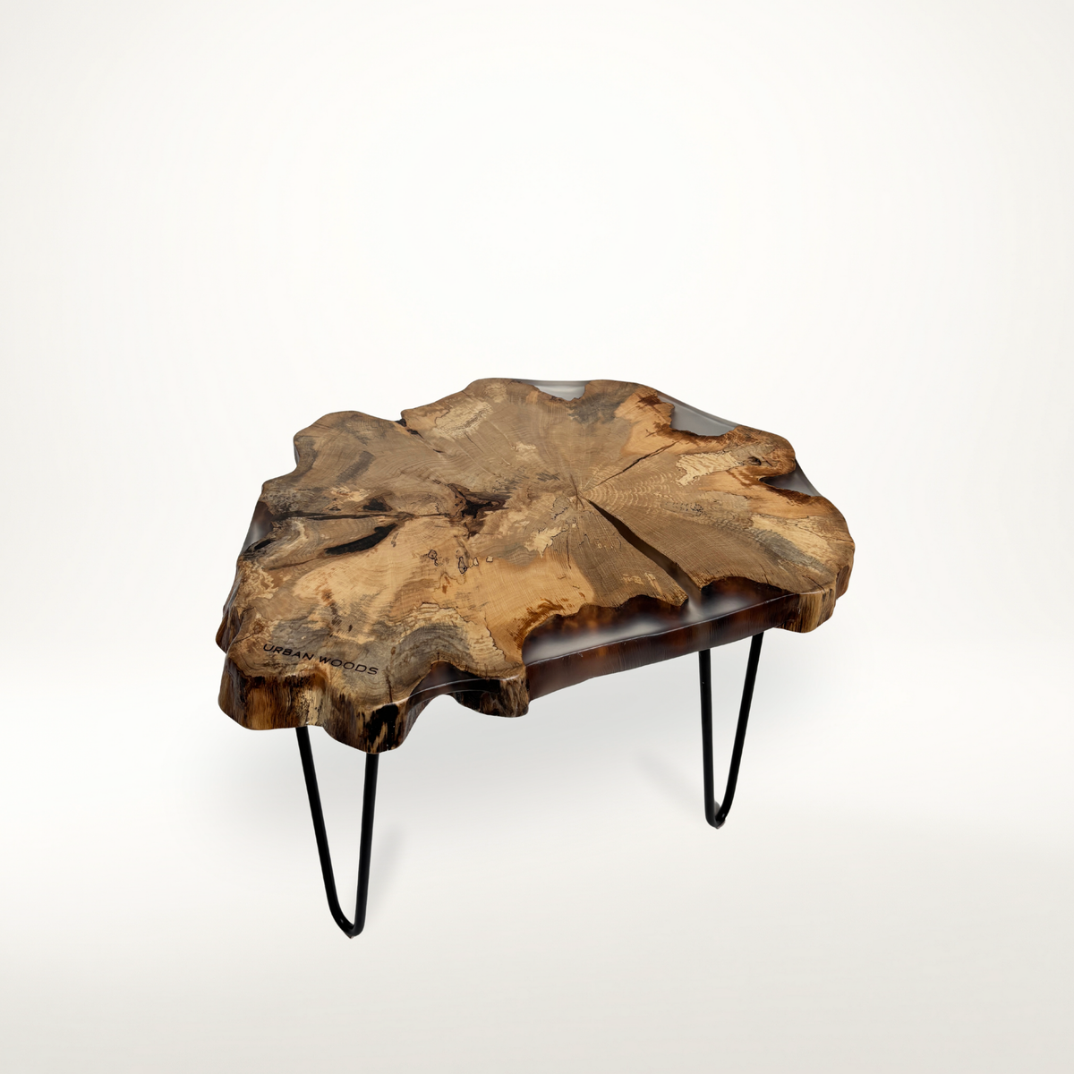 Couchtisch aus Hainbuche AX339 70cm