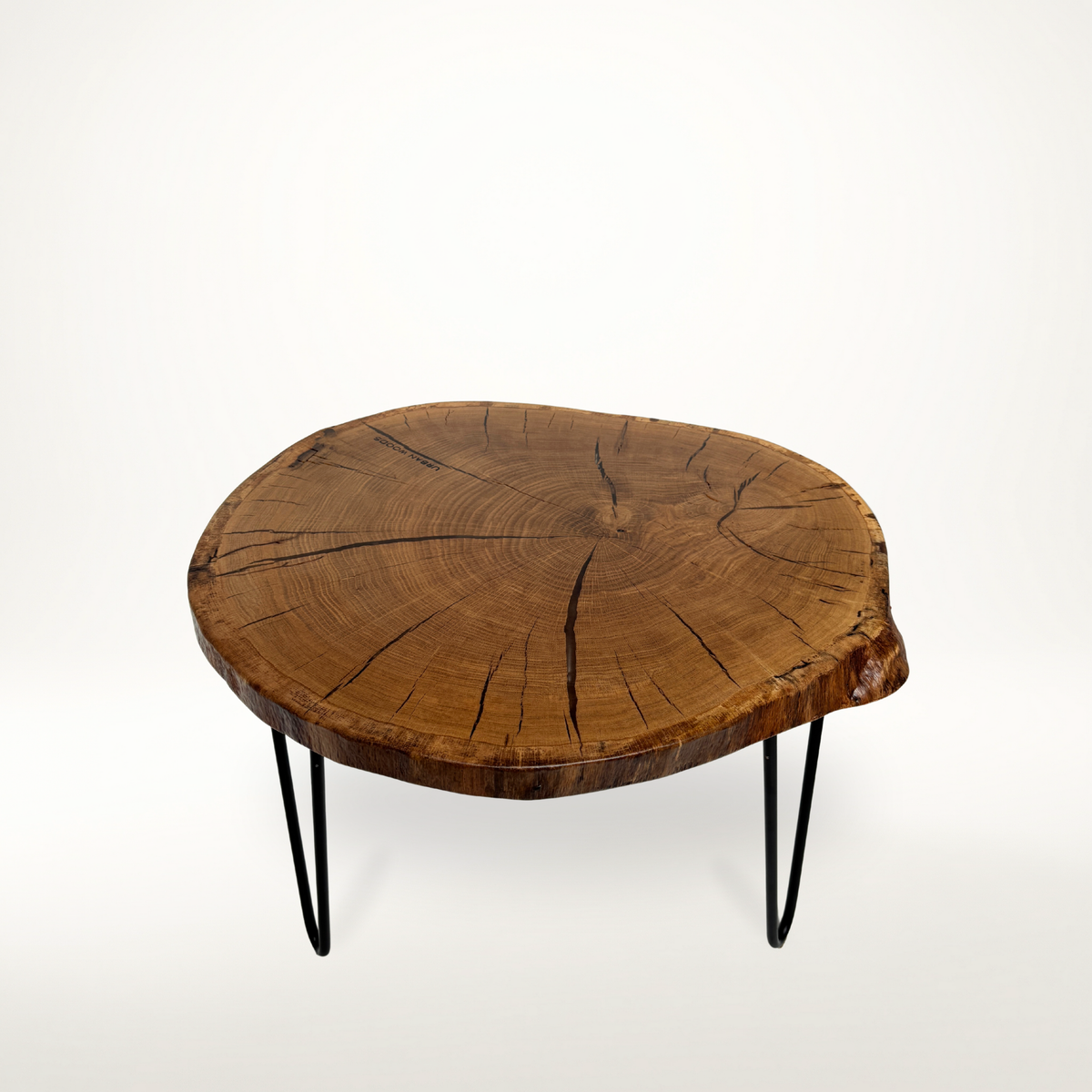 Couchtisch aus Eiche AX344 55cm