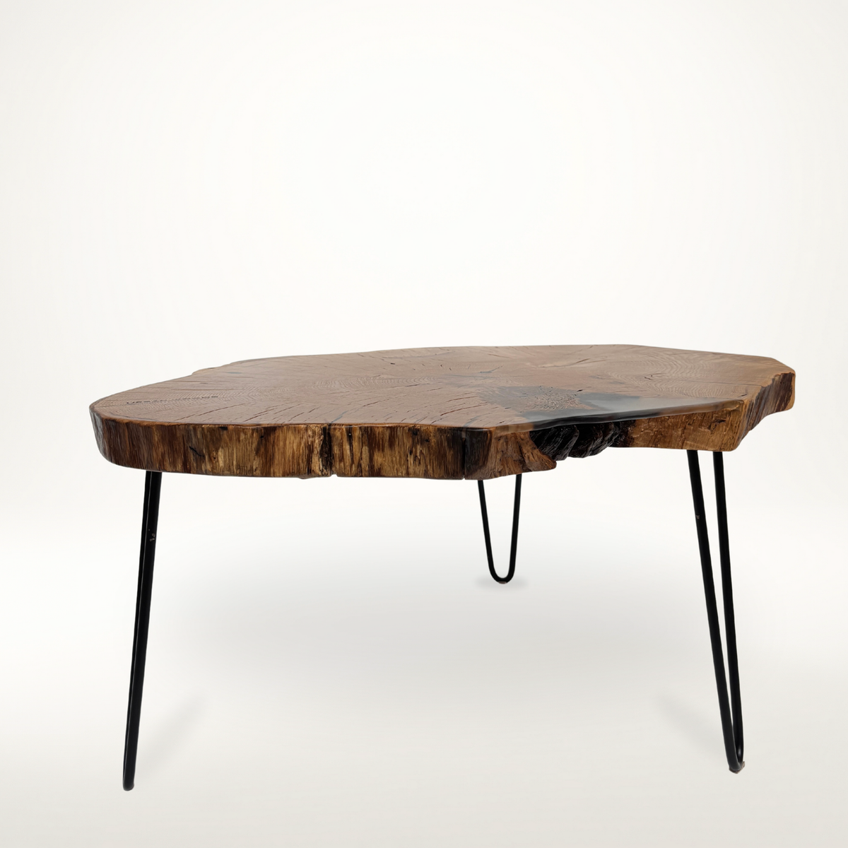 Couchtisch aus Eiche AX344 55cm