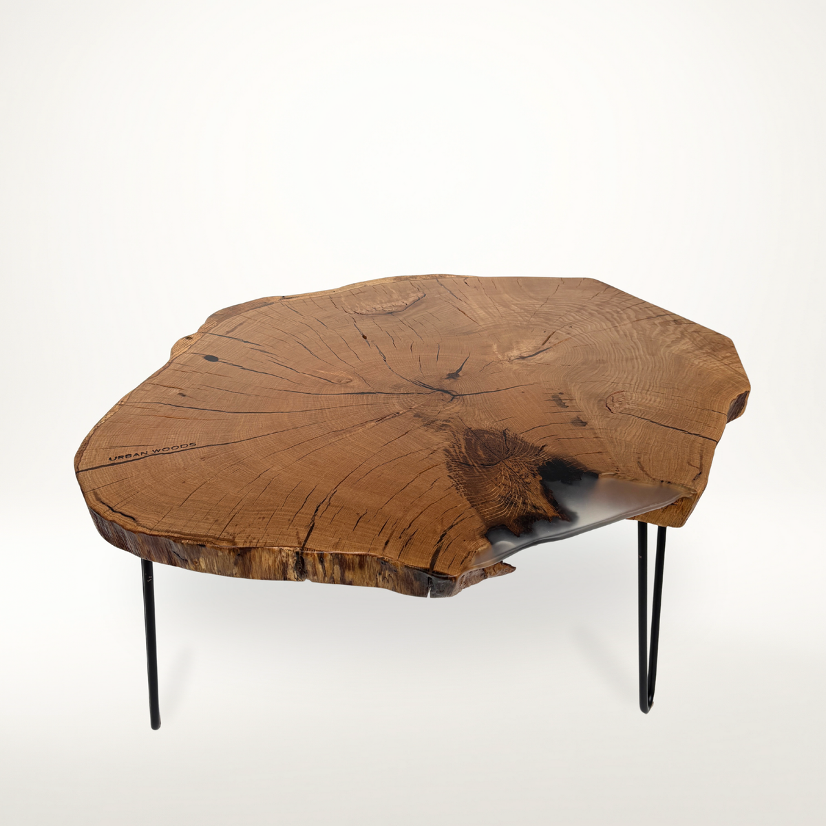 Couchtisch aus Eiche AX344 55cm