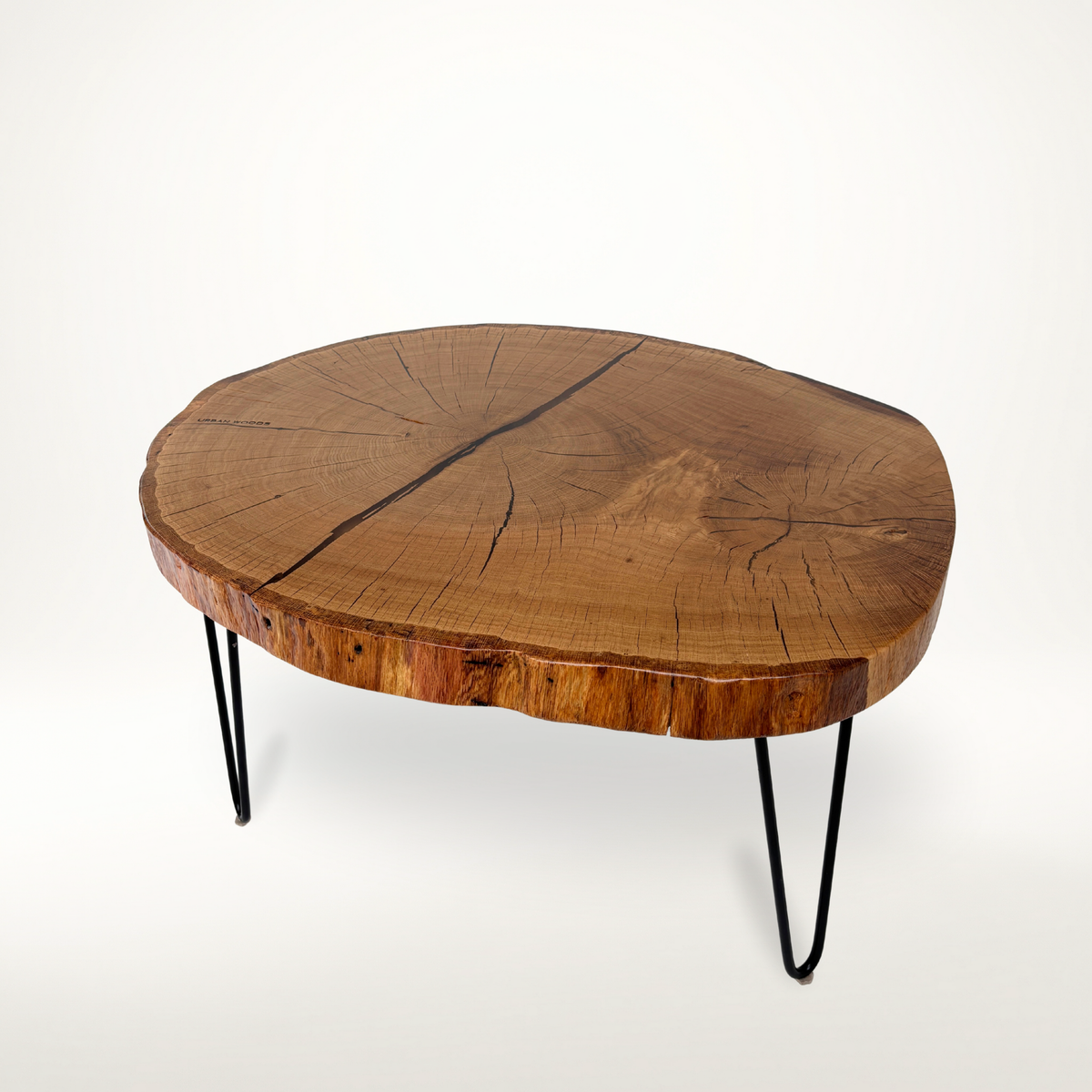 Couchtisch aus Eiche AX344 55cm