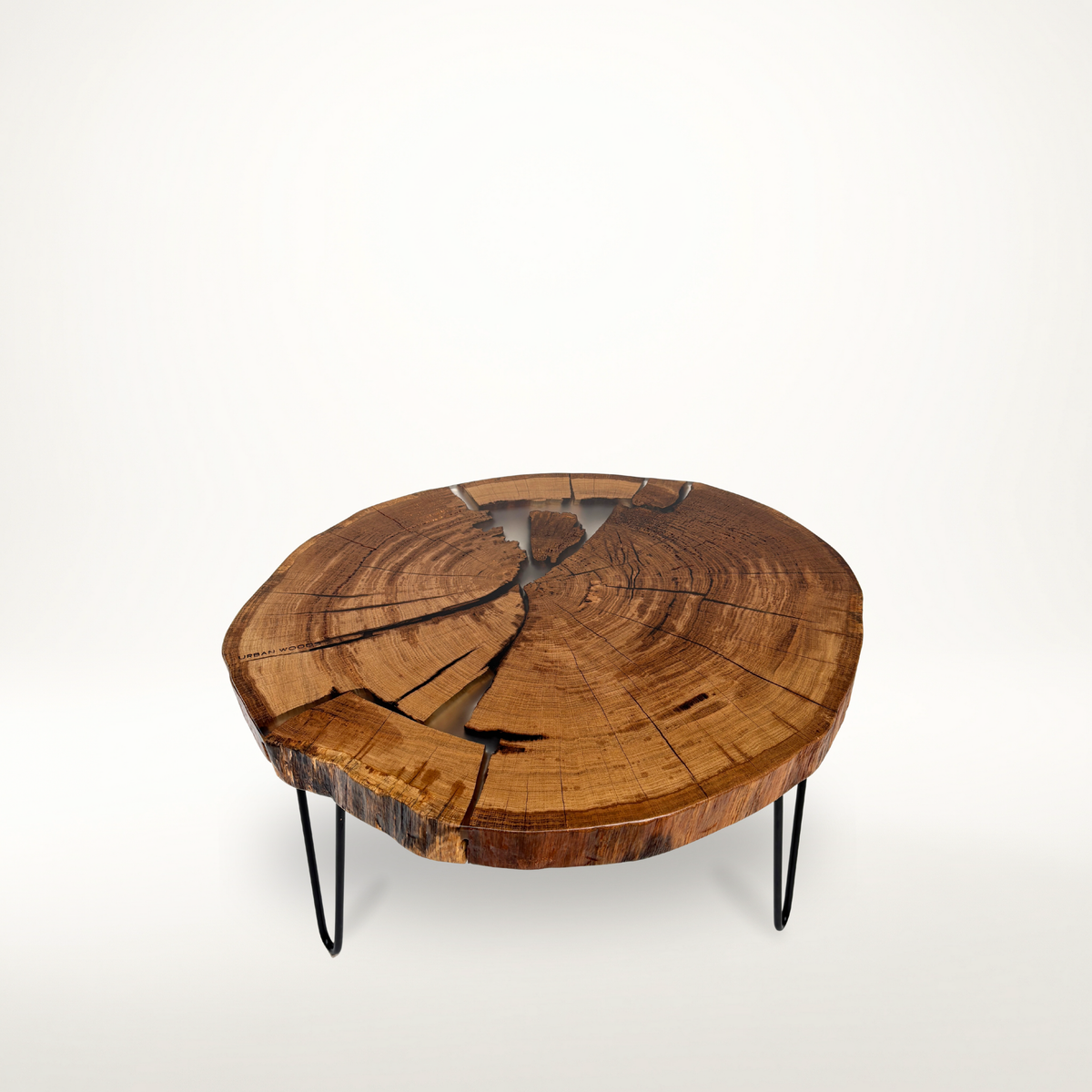 Masa de cafea din stejar AX368 74cm