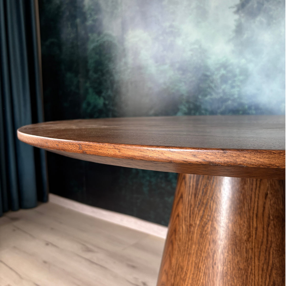 Masa de dining cu blat din stejar AX270 110cm