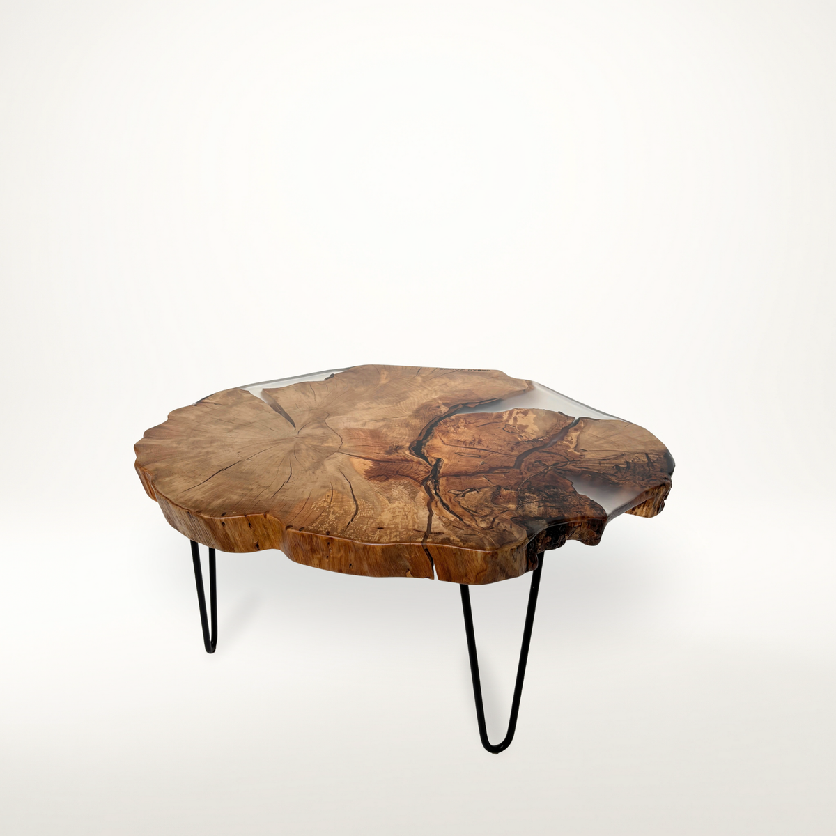 Couchtisch aus Eiche AX344 55cm