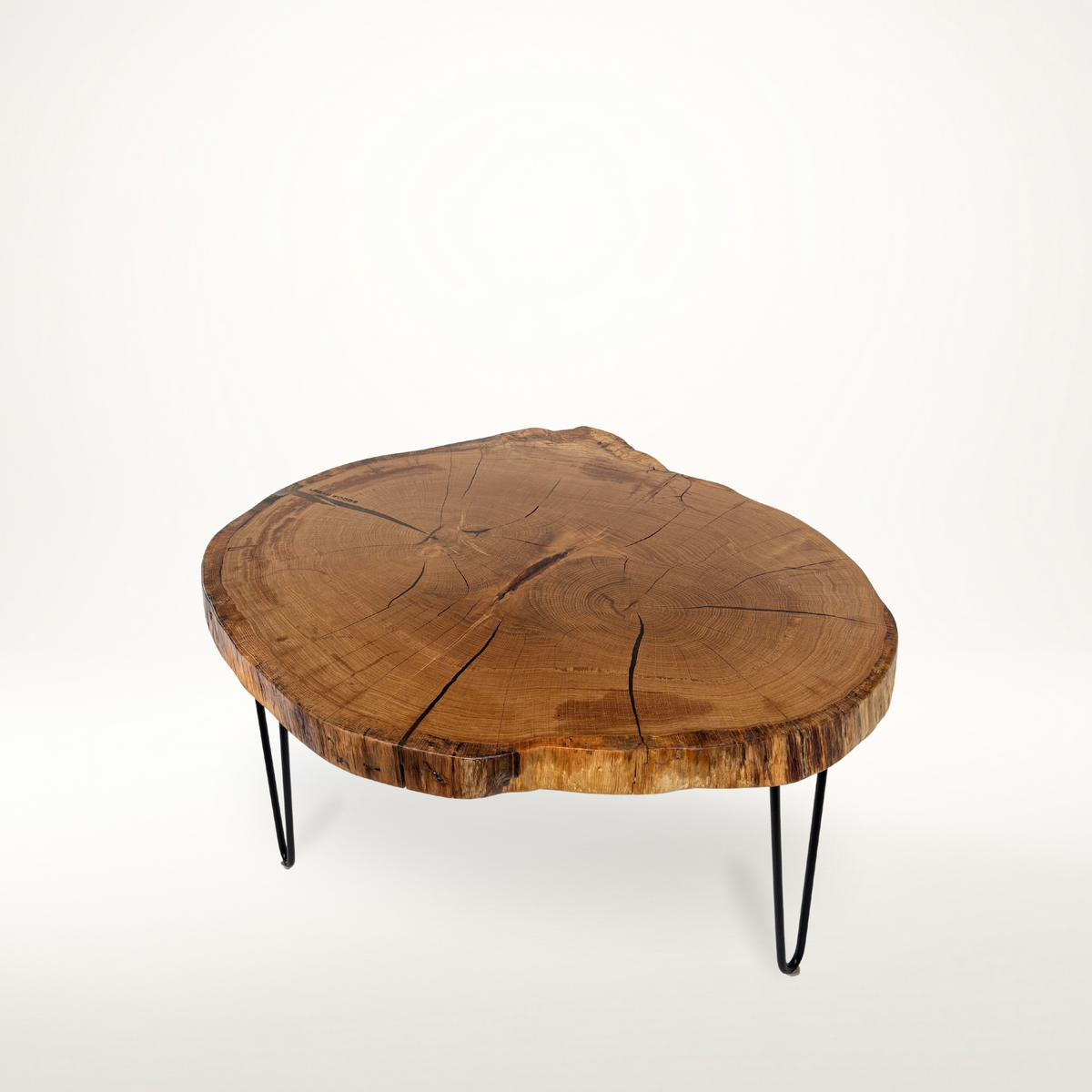 Couchtisch aus Eiche AX344 55cm